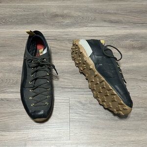 Naglev Unico Men's 11.5 (45.5) Shoes Black Mondo Lace Up Kevlar Crossover Hiking